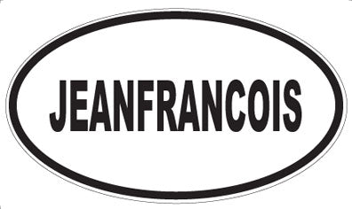 JEANFRANCOIS - Oval Magnet
