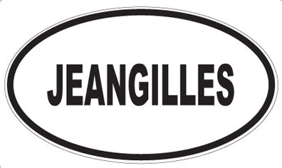 JEANGILLES - Oval Magnet
