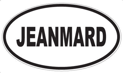 JEANMARD - Oval Magnet