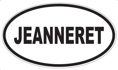 JEANNERET - Oval Magnet