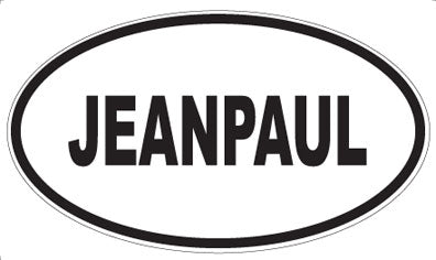 JEANPAUL - Oval Magnet