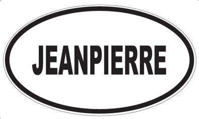 JEANPIERRE - Oval Magnet
