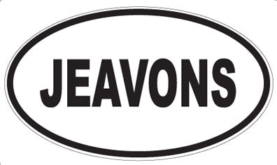 JEAVONS - Oval Magnet