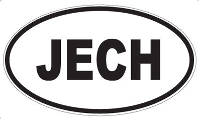 JECH - Oval Magnet