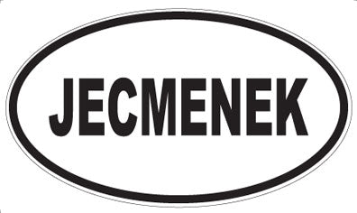 JECMENEK - Oval Magnet