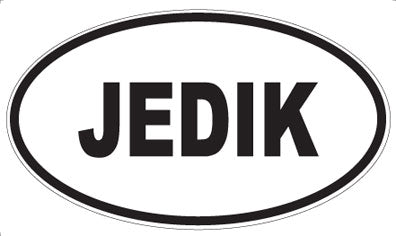 JEDIK - Oval Magnet