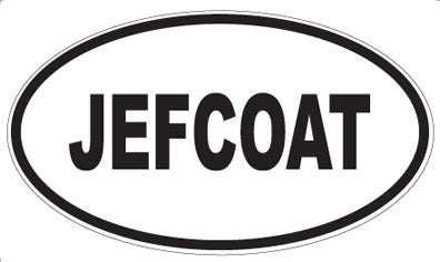 JEFCOAT - Oval Magnet