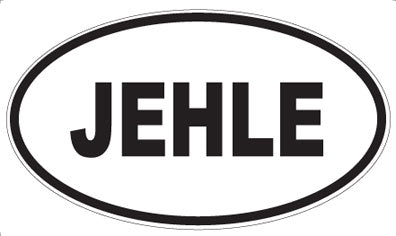 JEHLE - Oval Magnet