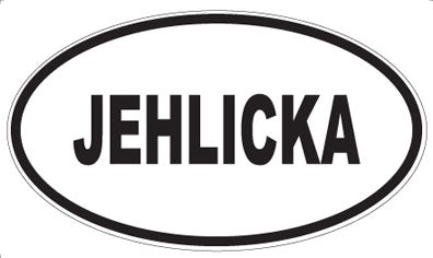 JEHLICKA - Oval Magnet