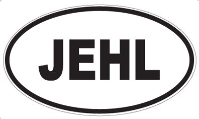 JEHL - Oval Magnet