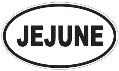 JEJUNE - Oval Sticker