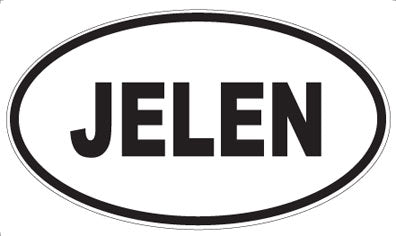 JELEN - Oval Magnet