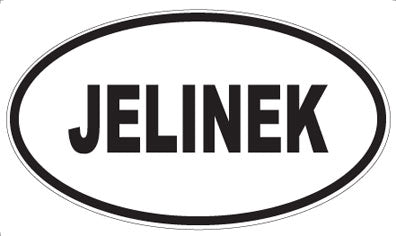 JELINEK - Oval Magnet