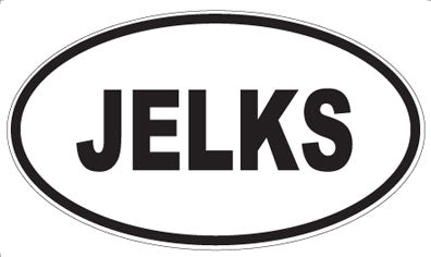 JELKS - Oval Magnet