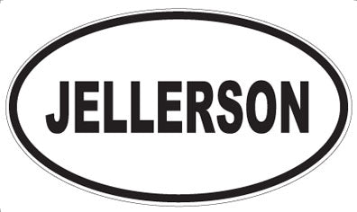 JELLERSON - Oval Magnet