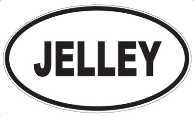 JELLEY - Oval Magnet