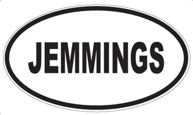 JEMMINGS - Oval Magnet