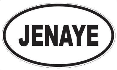 JENAYE - Oval Magnet