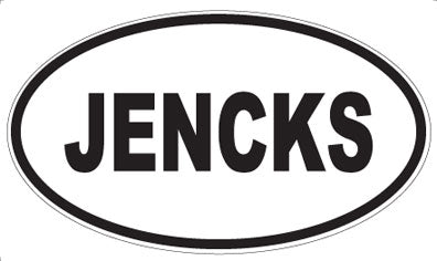 JENCKS - Oval Magnet