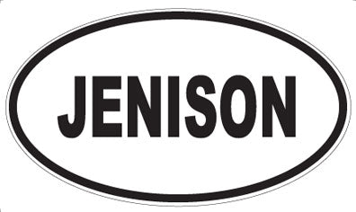 JENISON - Oval Magnet