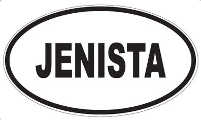 JENISTA - Oval Magnet
