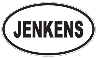 JENKENS - Oval Magnet