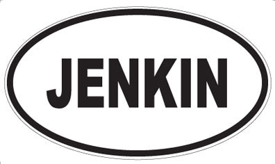 JENKIN - Oval Magnet