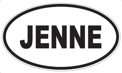 JENNE - Oval Magnet