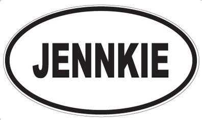 JENNKIE - Oval Magnet