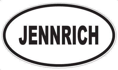JENNRICH - Oval Magnet