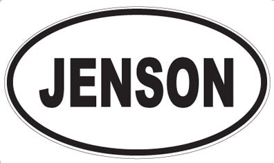 JENSON - Oval Magnet