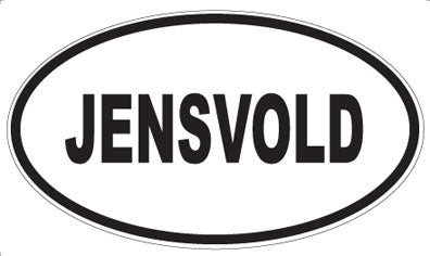 JENSVOLD - Oval Magnet