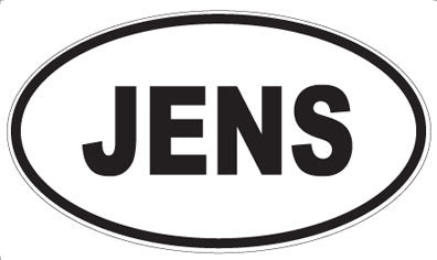 JENS - Oval Magnet