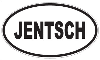 JENTSCH - Oval Magnet