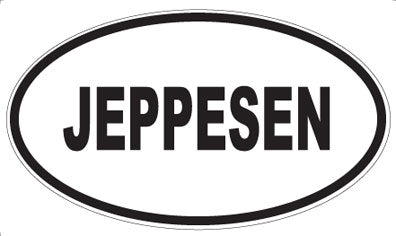 JEPPESEN - Oval Magnet