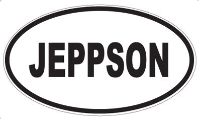 JEPPSON - Oval Magnet