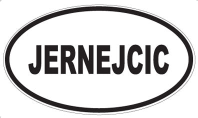 JERNEJCIC - Oval Magnet