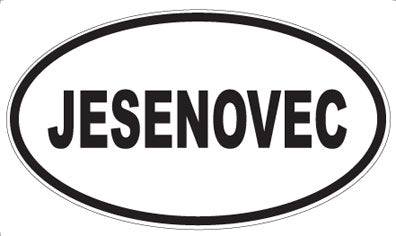 JESENOVEC - Oval Magnet