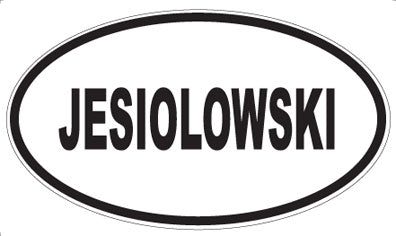 JESIOLOWSKI - Oval Magnet