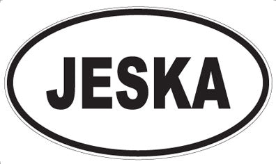 JESKA - Oval Magnet