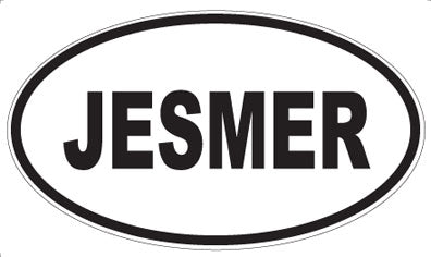 JESMER - Oval Magnet