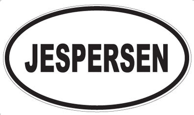 JESPERSEN - Oval Magnet