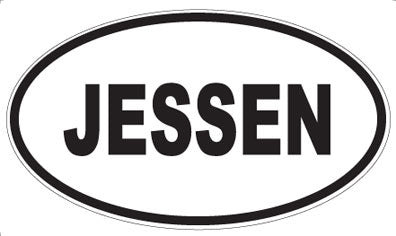 JESSEN - Oval Magnet