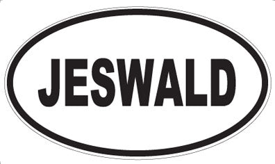 JESWALD - Oval Magnet