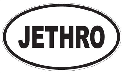JETHRO - Oval Magnet