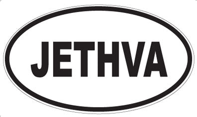 JETHVA - Oval Magnet