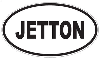 JETTON - Oval Magnet