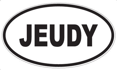 JEUDY - Oval Magnet