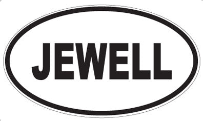 JEWELL - Oval Magnet