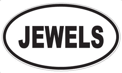 JEWELS - Oval Magnet